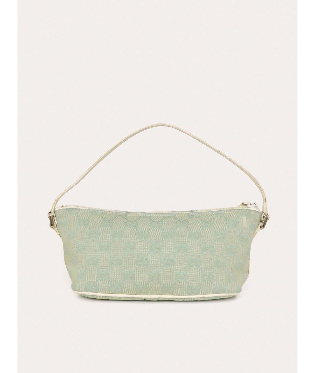 GUCCI Салатовая сумка с короткими ручками, фото 3