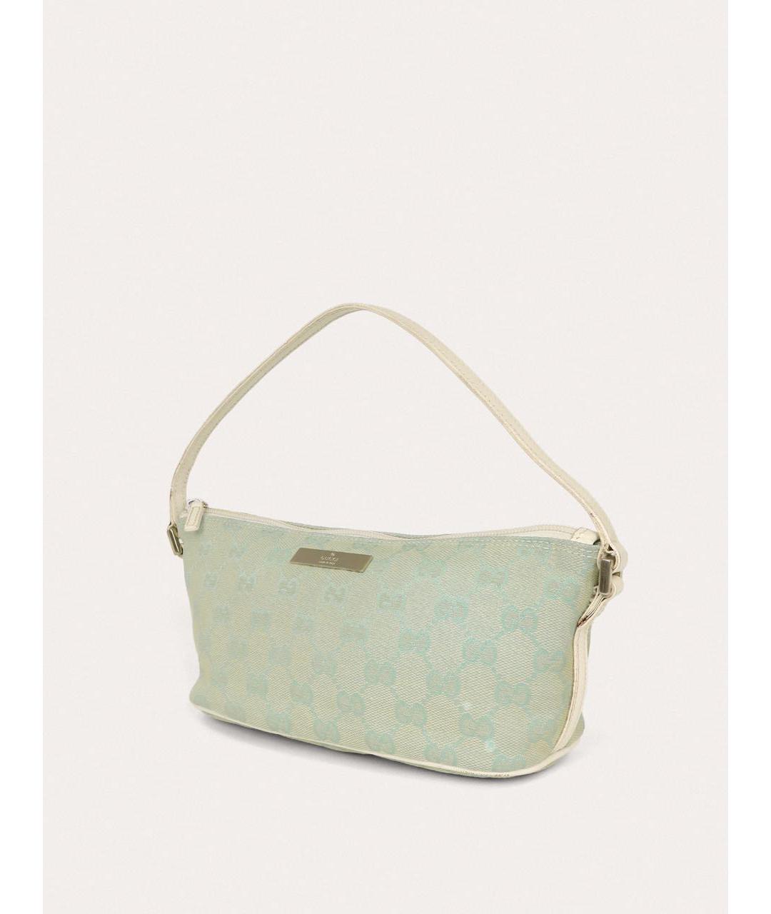 GUCCI Салатовая сумка с короткими ручками, фото 2