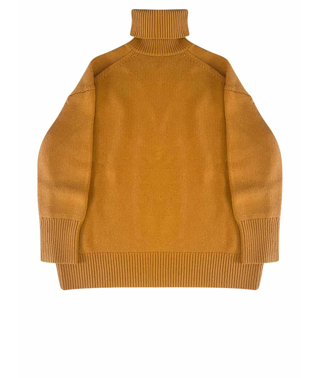 12 STOREEZ Оранжевый кашемировый джемпер / свитер, фото 1