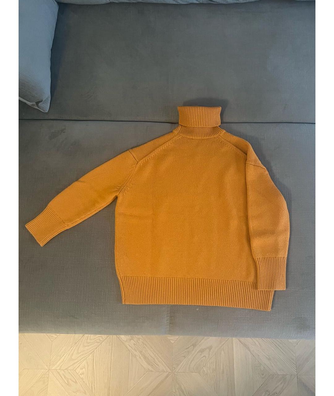 12 STOREEZ Оранжевый кашемировый джемпер / свитер, фото 2