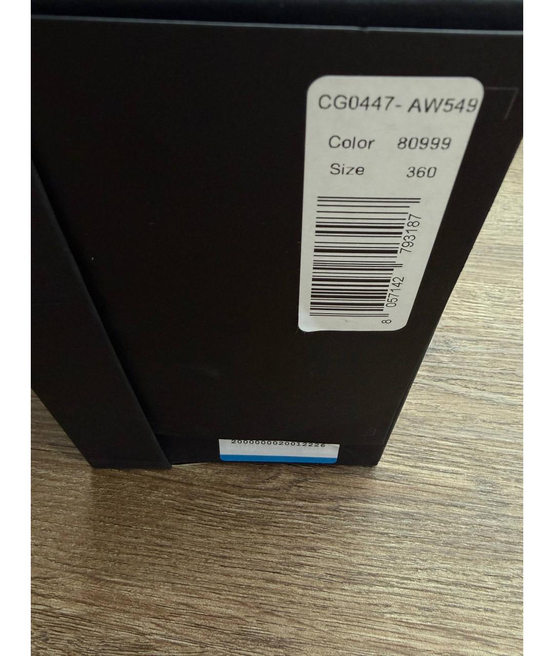 DOLCE&GABBANA Черные кожаные туфли, фото 5