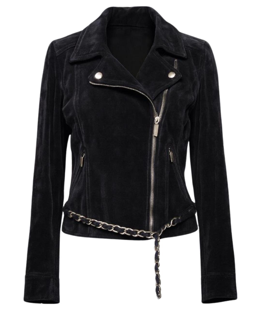 CHANEL Черный жакет/пиджак, фото 1