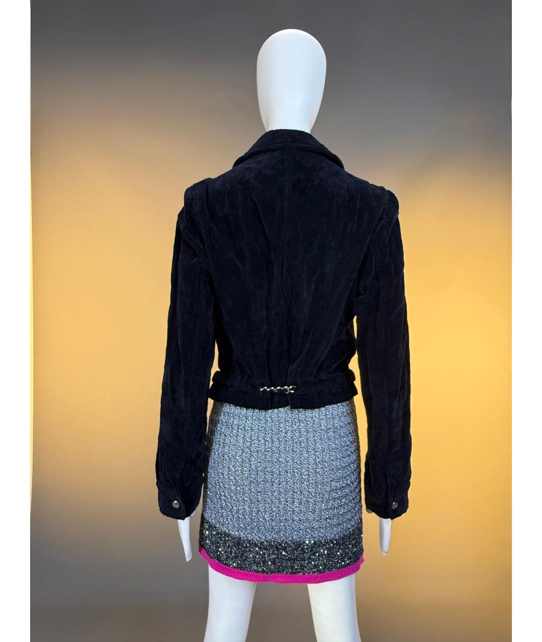 CHANEL Черный жакет/пиджак, фото 3