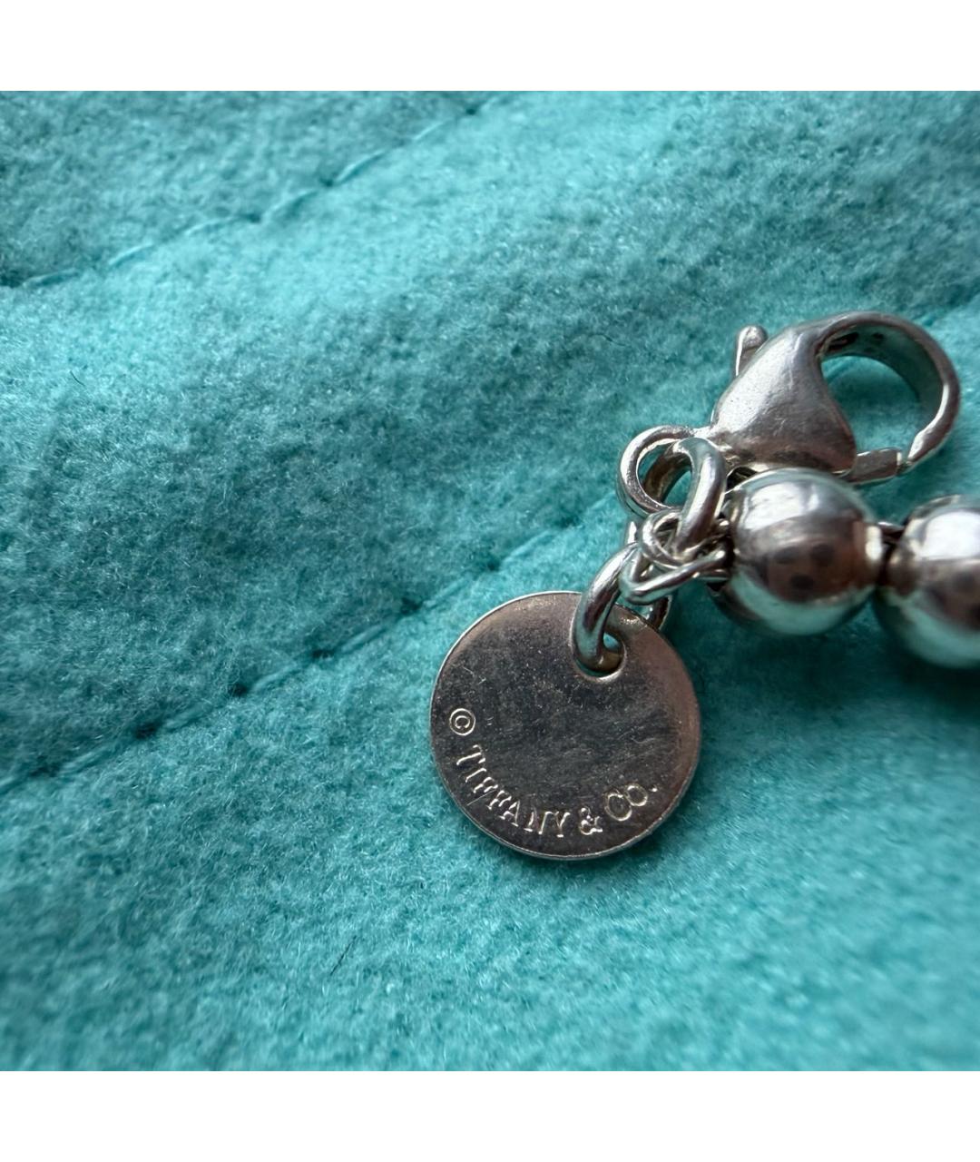 TIFFANY&CO Серебрянный серебряный браслет, фото 6