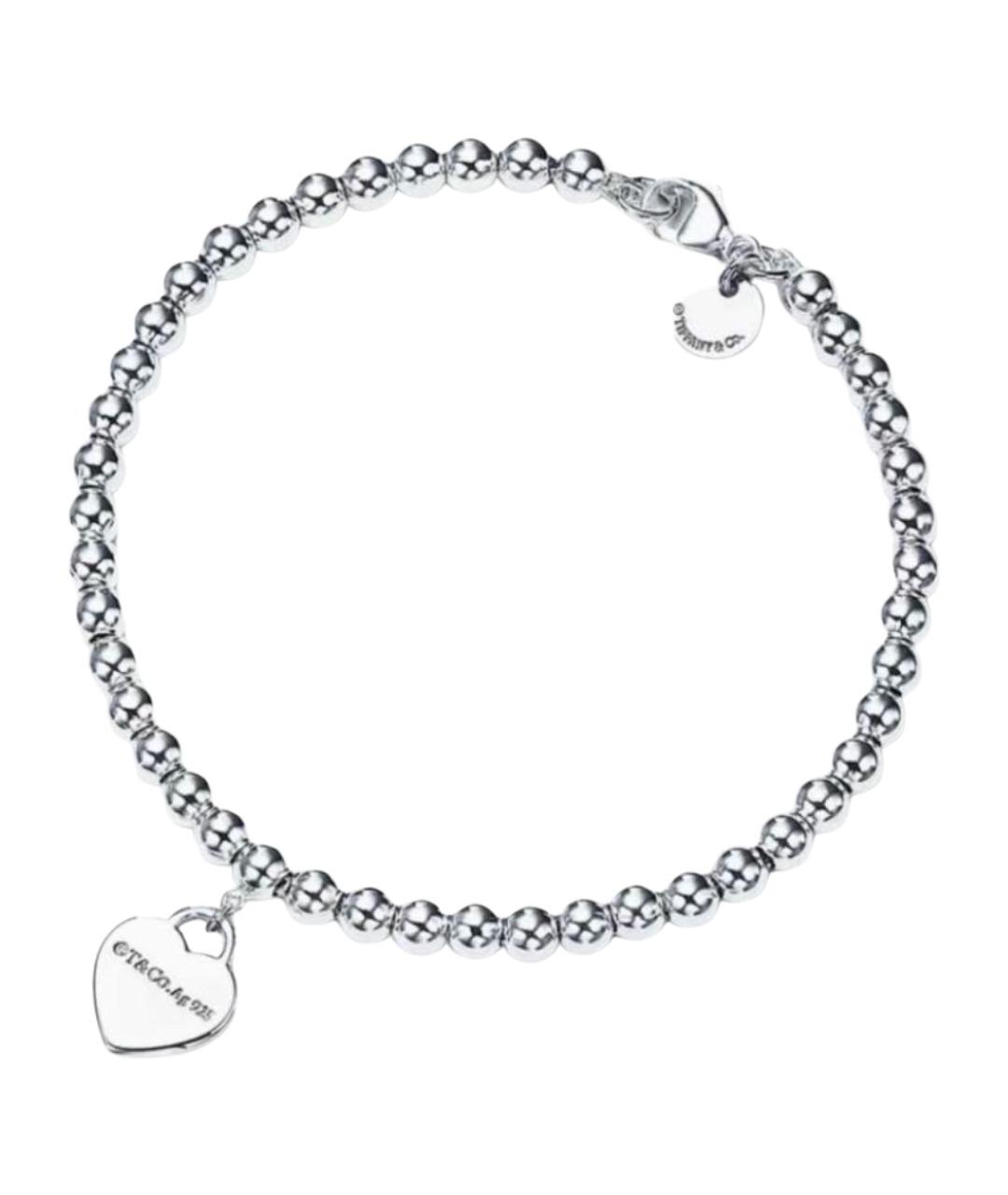 TIFFANY&CO Серебрянный серебряный браслет, фото 1
