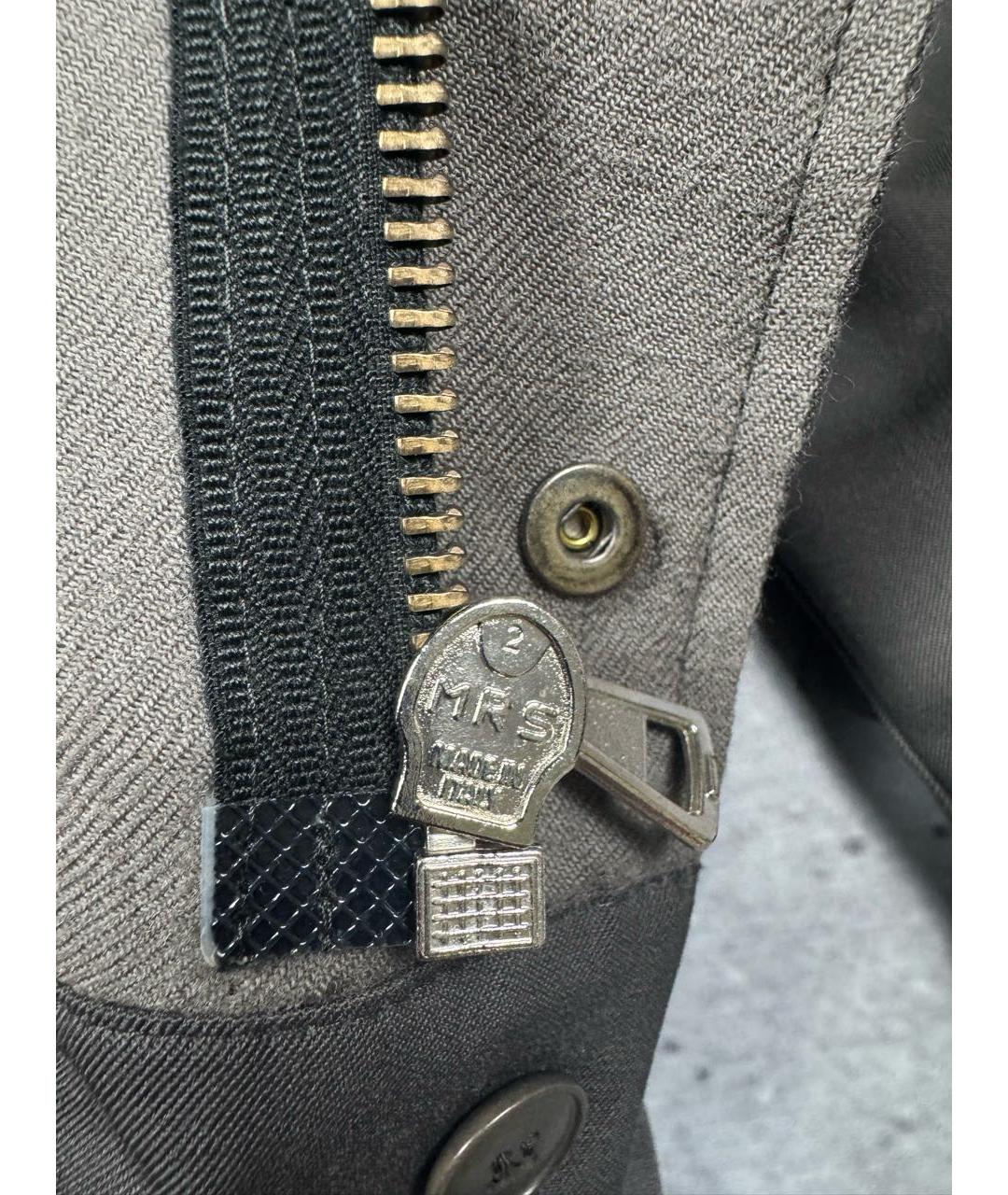 MAISON MARGIELA Серая шерстяная куртка, фото 8