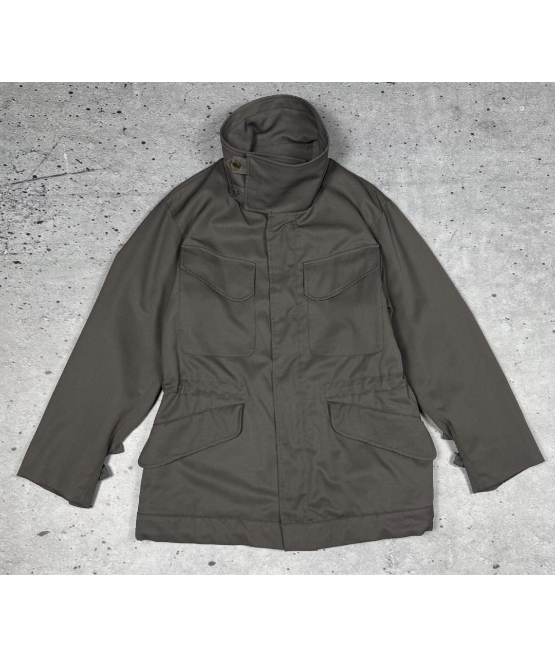 MAISON MARGIELA Серая шерстяная куртка, фото 9
