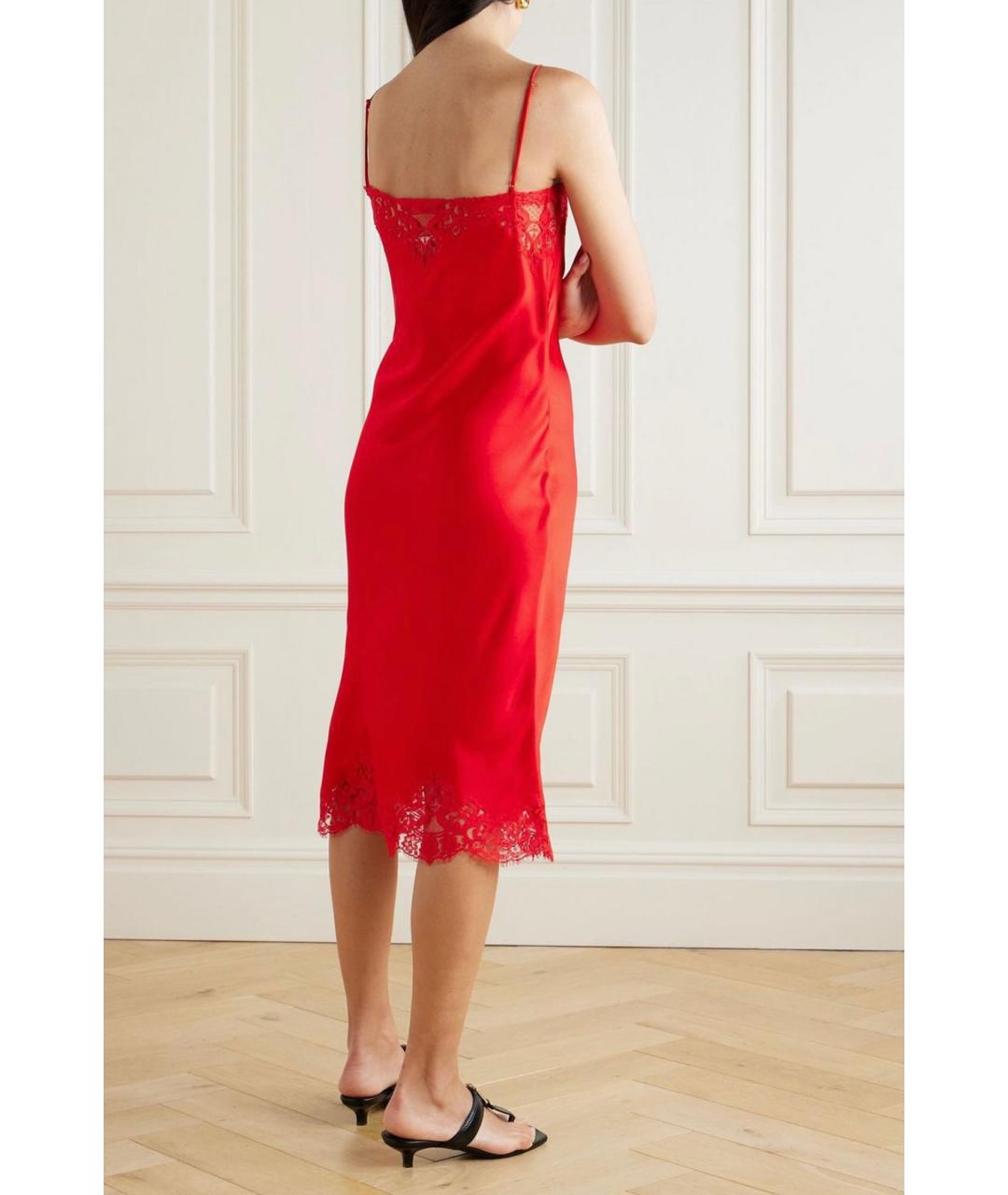 STELLA MCCARTNEY Красное коктейльное платье, фото 3