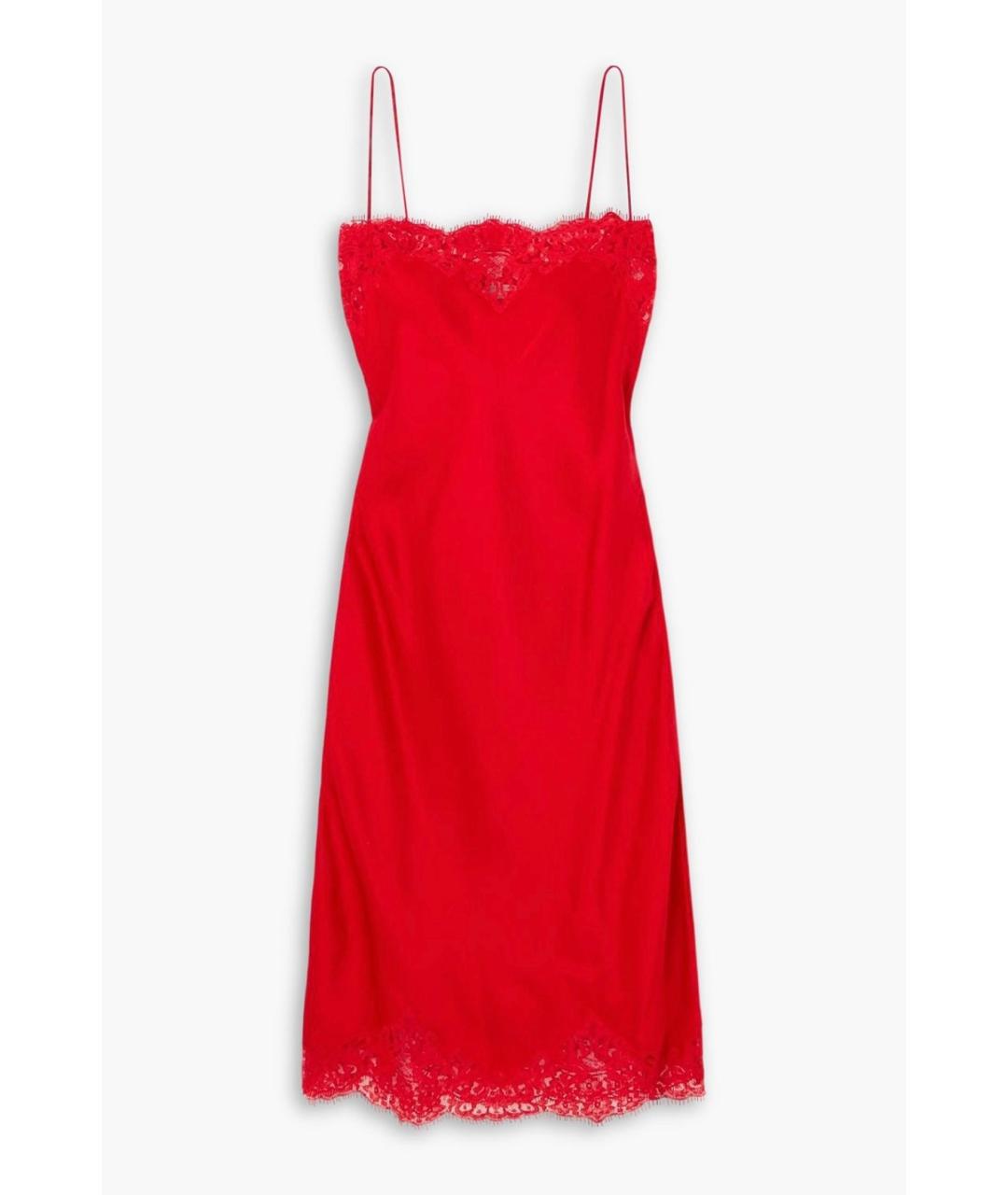 STELLA MCCARTNEY Красное коктейльное платье, фото 4