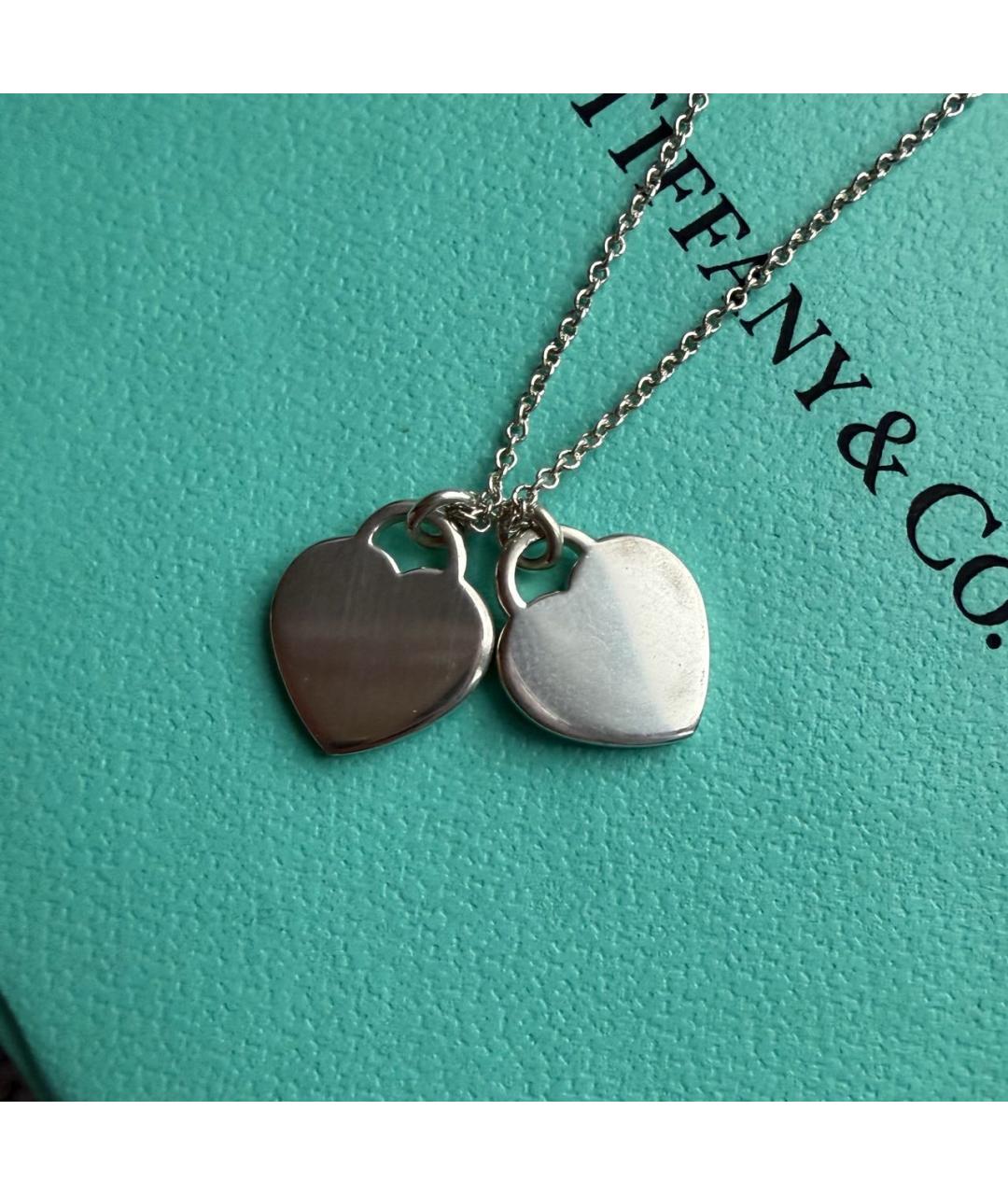 TIFFANY&CO Серебряная серебряная подвеска, фото 4