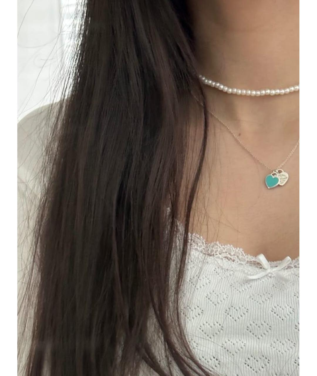 TIFFANY&CO Серебряная серебряная подвеска, фото 7