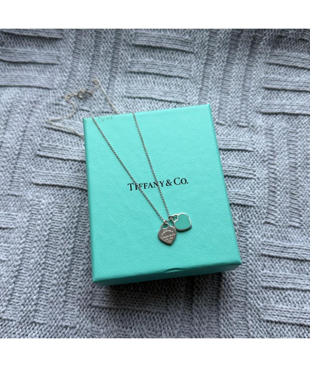 TIFFANY&CO Серебряная серебряная подвеска, фото 3
