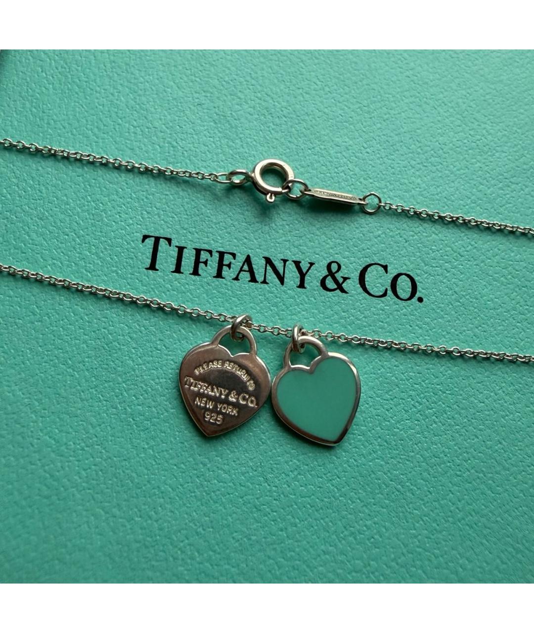 TIFFANY&CO Серебряная серебряная подвеска, фото 8
