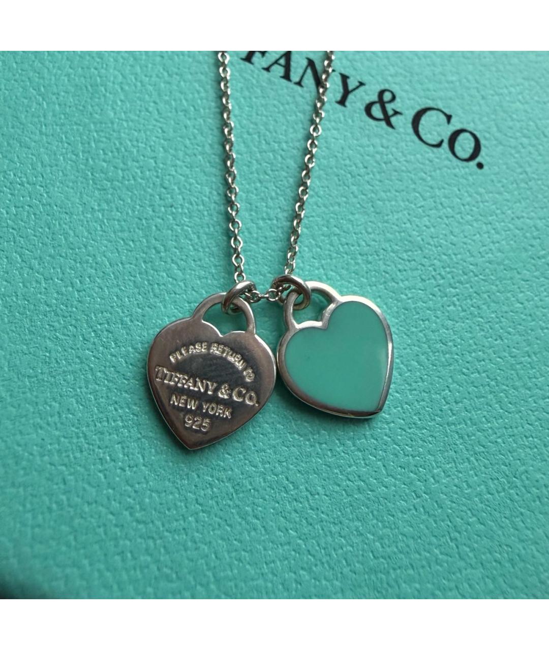 TIFFANY&CO Серебряная серебряная подвеска, фото 9