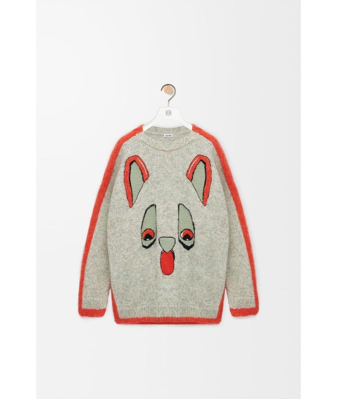 LOEWE Зеленый шерстяной джемпер / свитер, фото 4