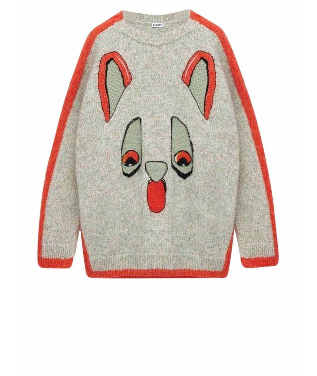 LOEWE Зеленый шерстяной джемпер / свитер, фото 5