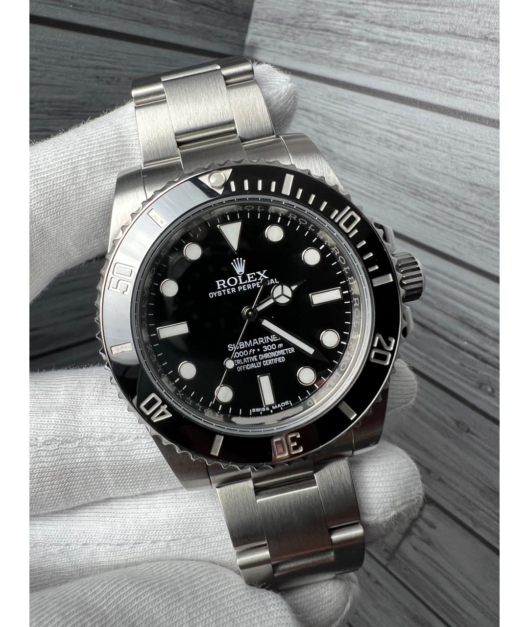 ROLEX Черные часы, фото 3