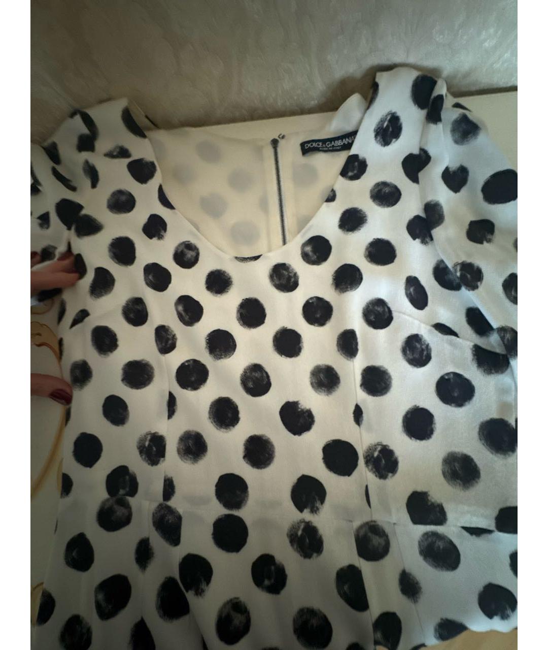 DOLCE&GABBANA Шелковое вечернее платье, фото 4