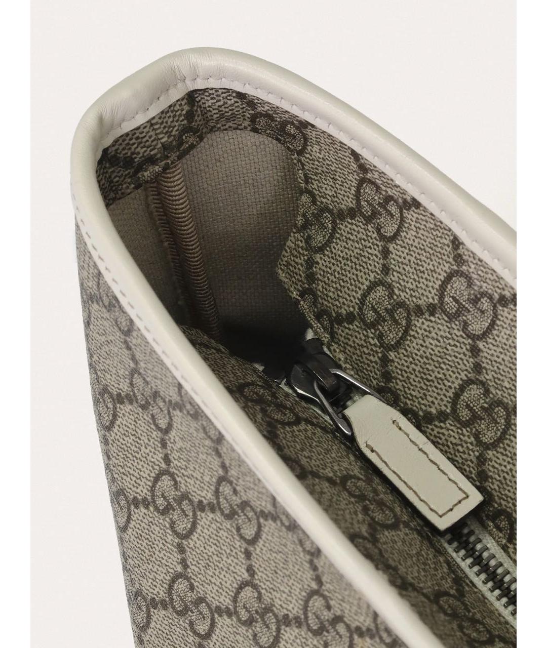 GUCCI Бежевая сумка тоут, фото 5