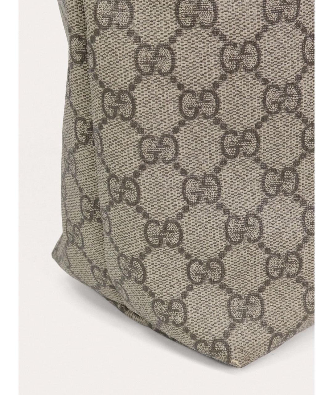 GUCCI Бежевая сумка тоут, фото 7