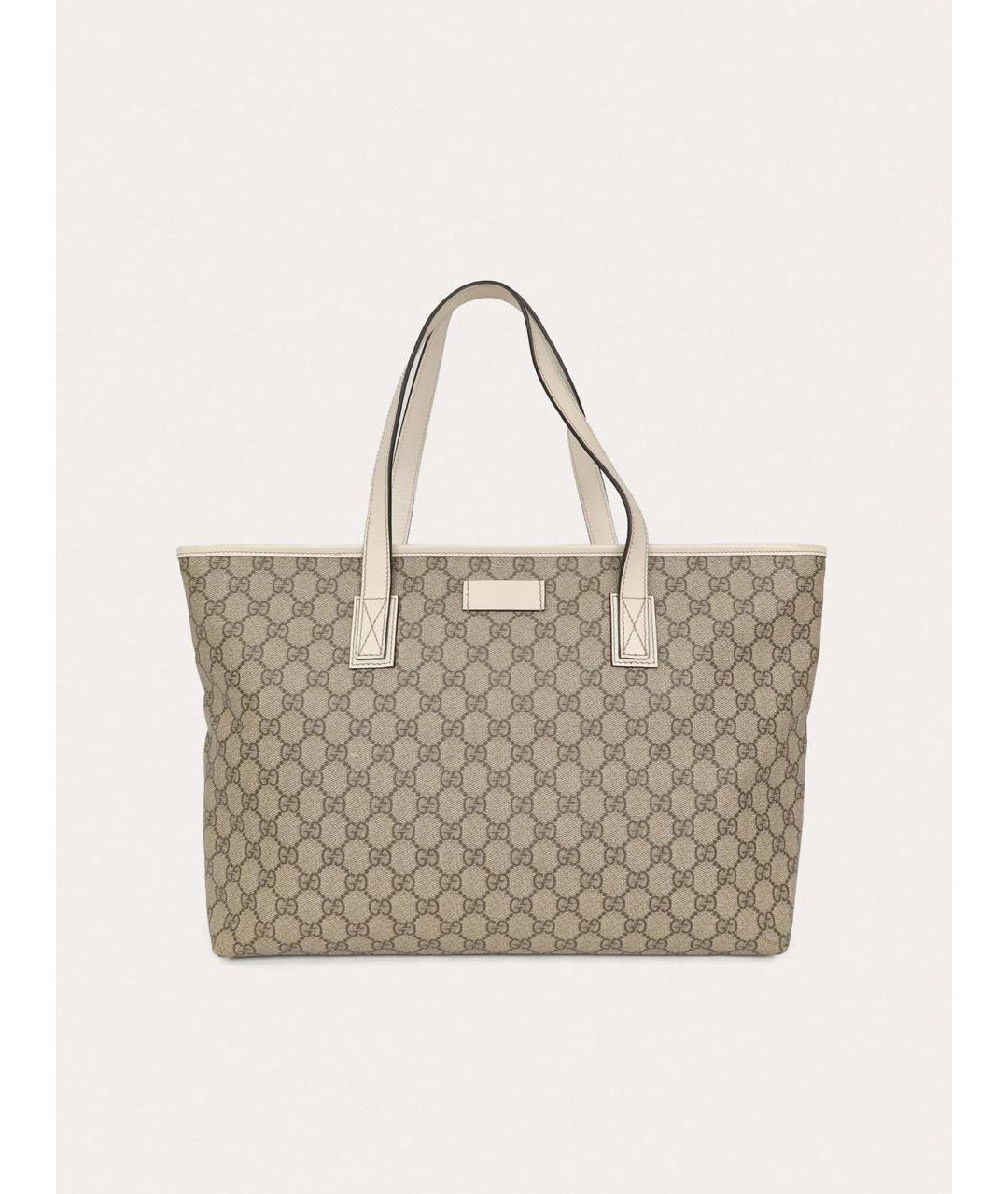GUCCI Бежевая сумка тоут, фото 8