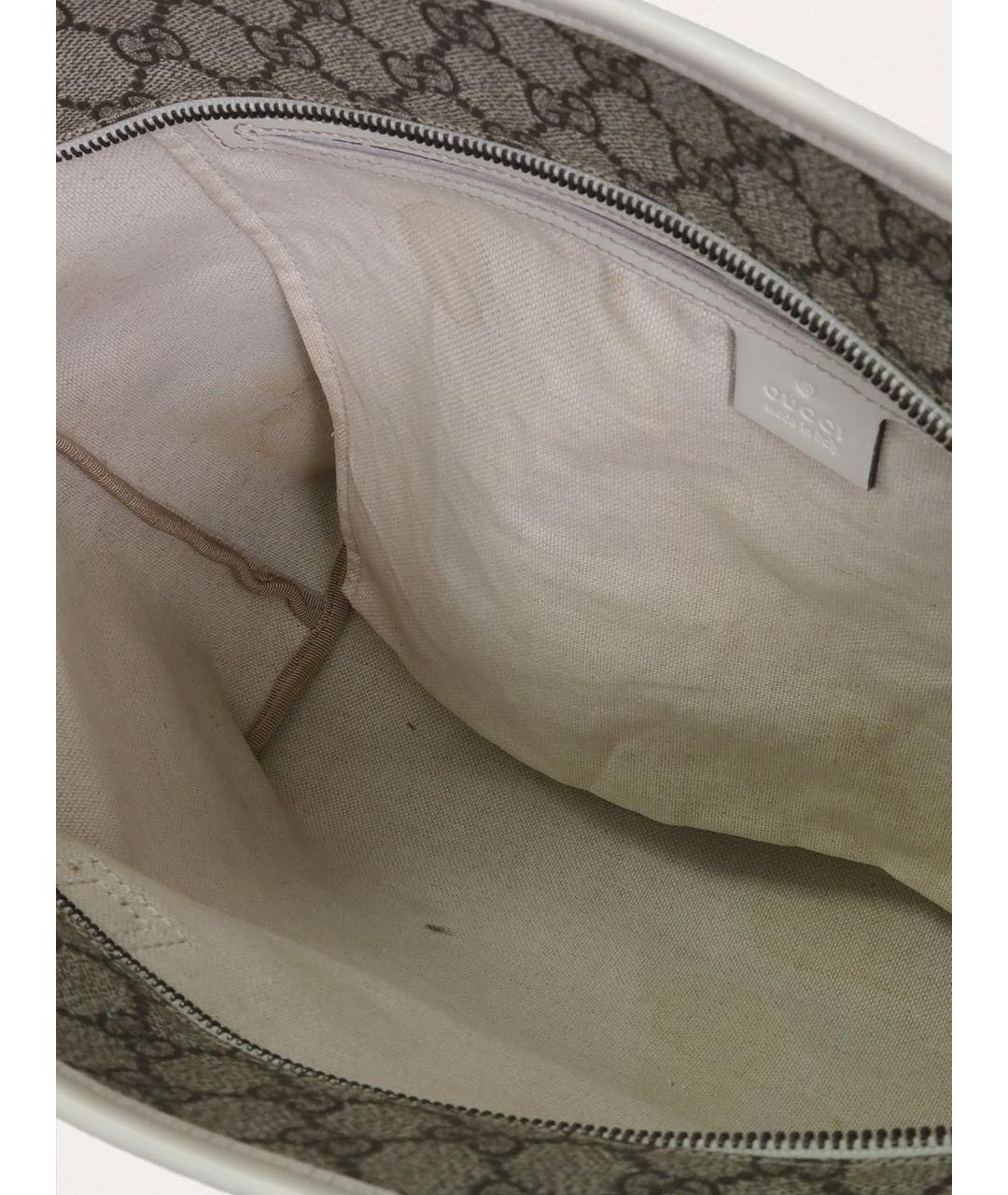 GUCCI Бежевая сумка тоут, фото 4