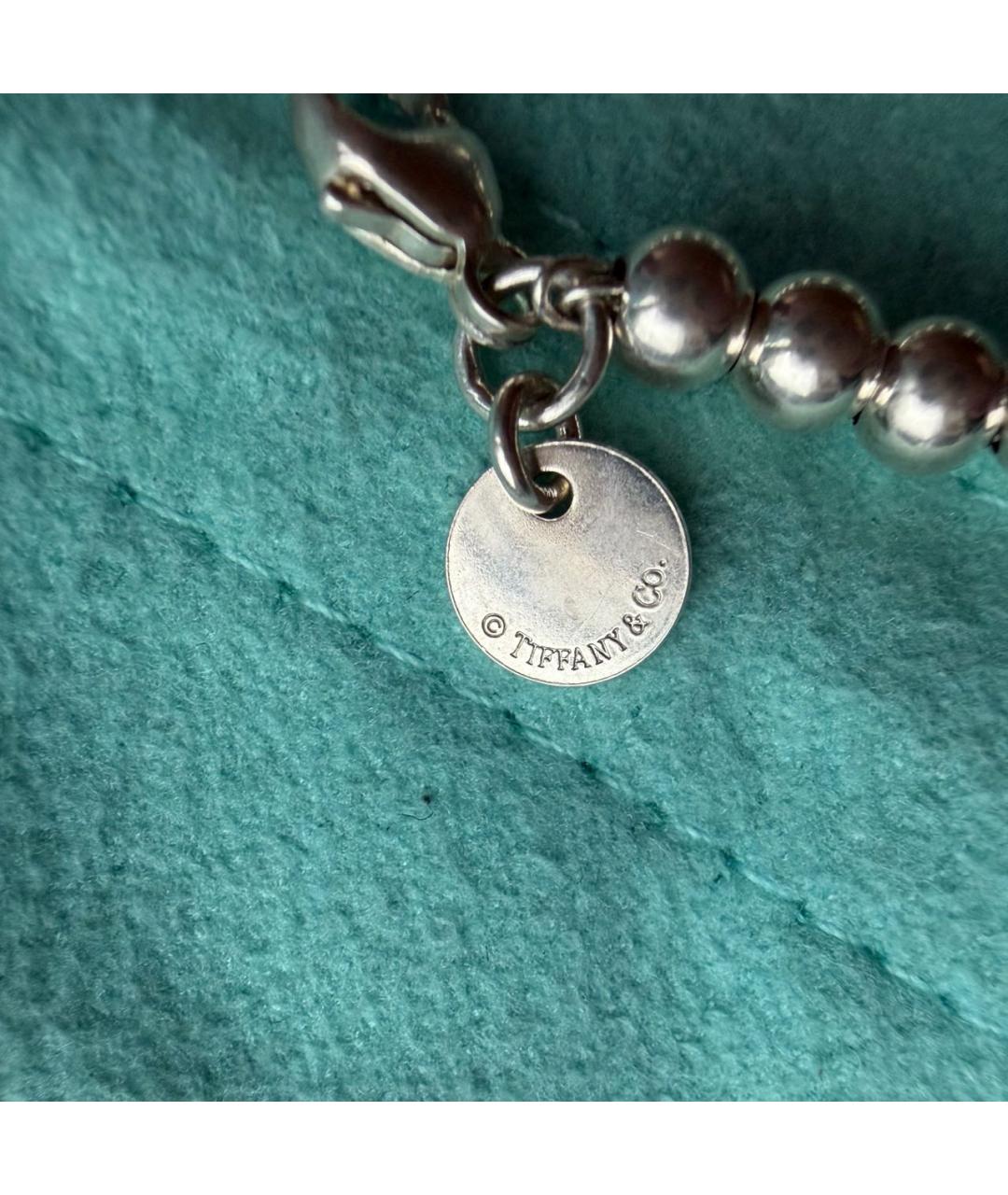 TIFFANY&CO Серебрянный серебряный браслет, фото 6