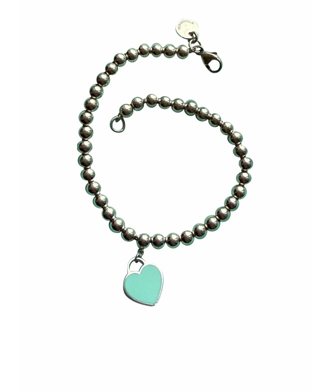 TIFFANY&CO Серебрянный серебряный браслет, фото 1