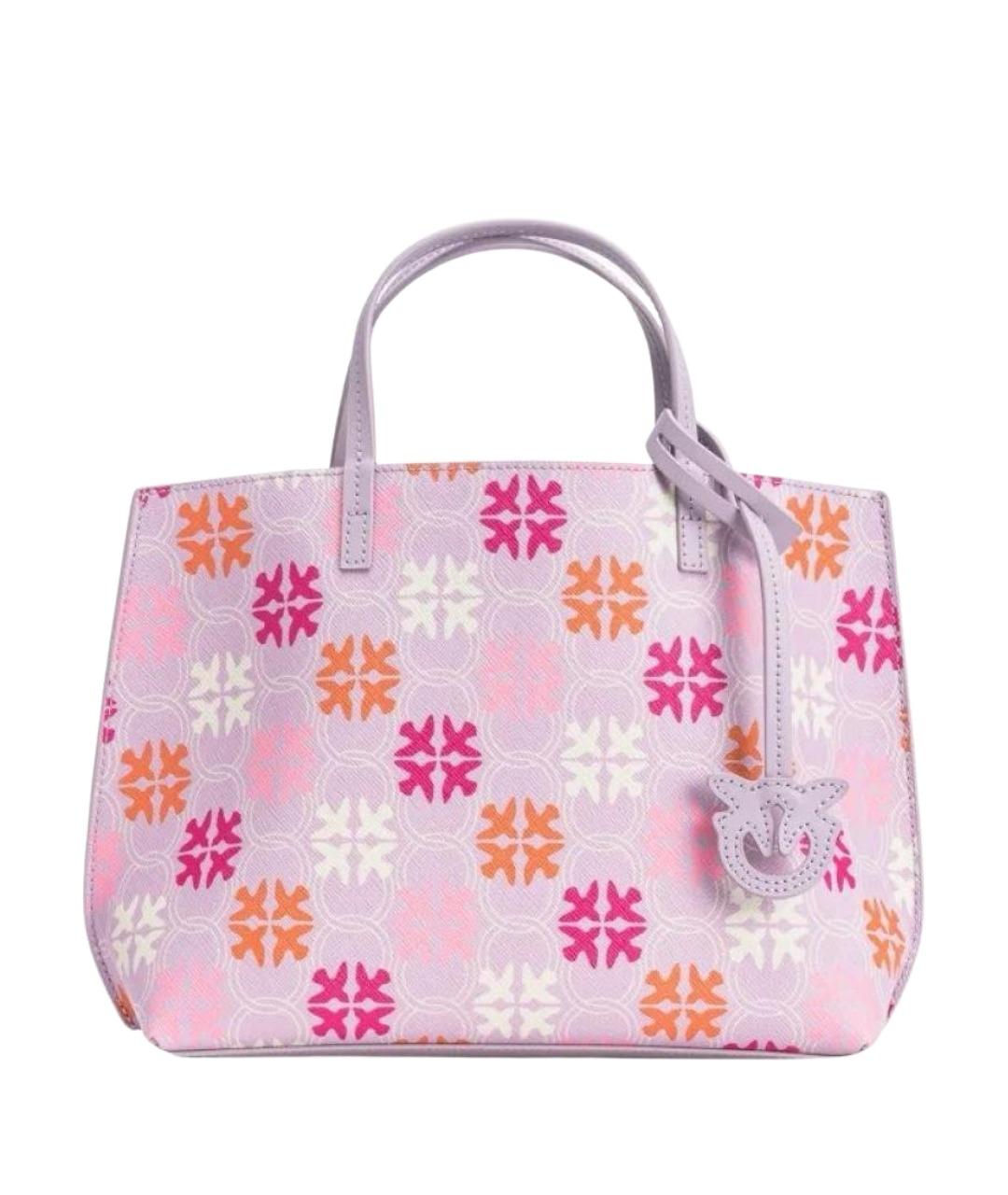 PINKO Розовая сумка с короткими ручками, фото 1