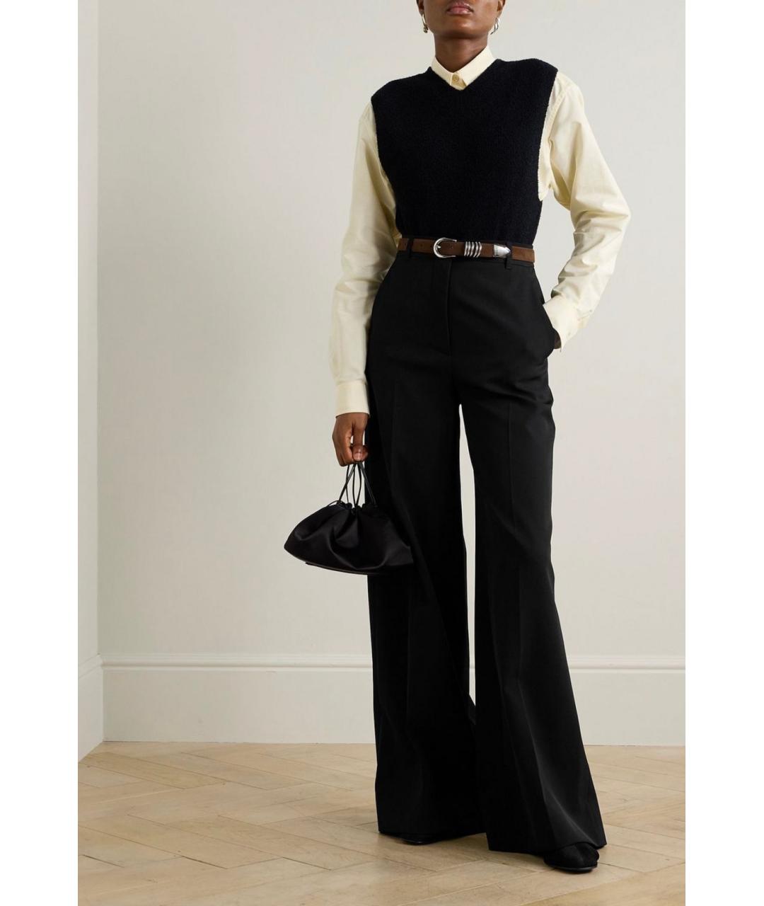 STELLA MCCARTNEY Черные брюки широкие, фото 2