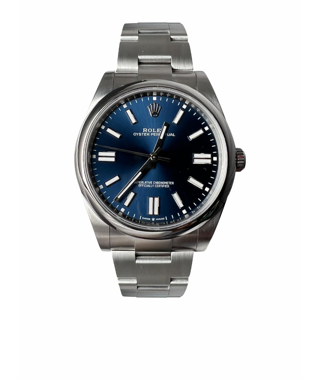 ROLEX Темно-синие часы, фото 1