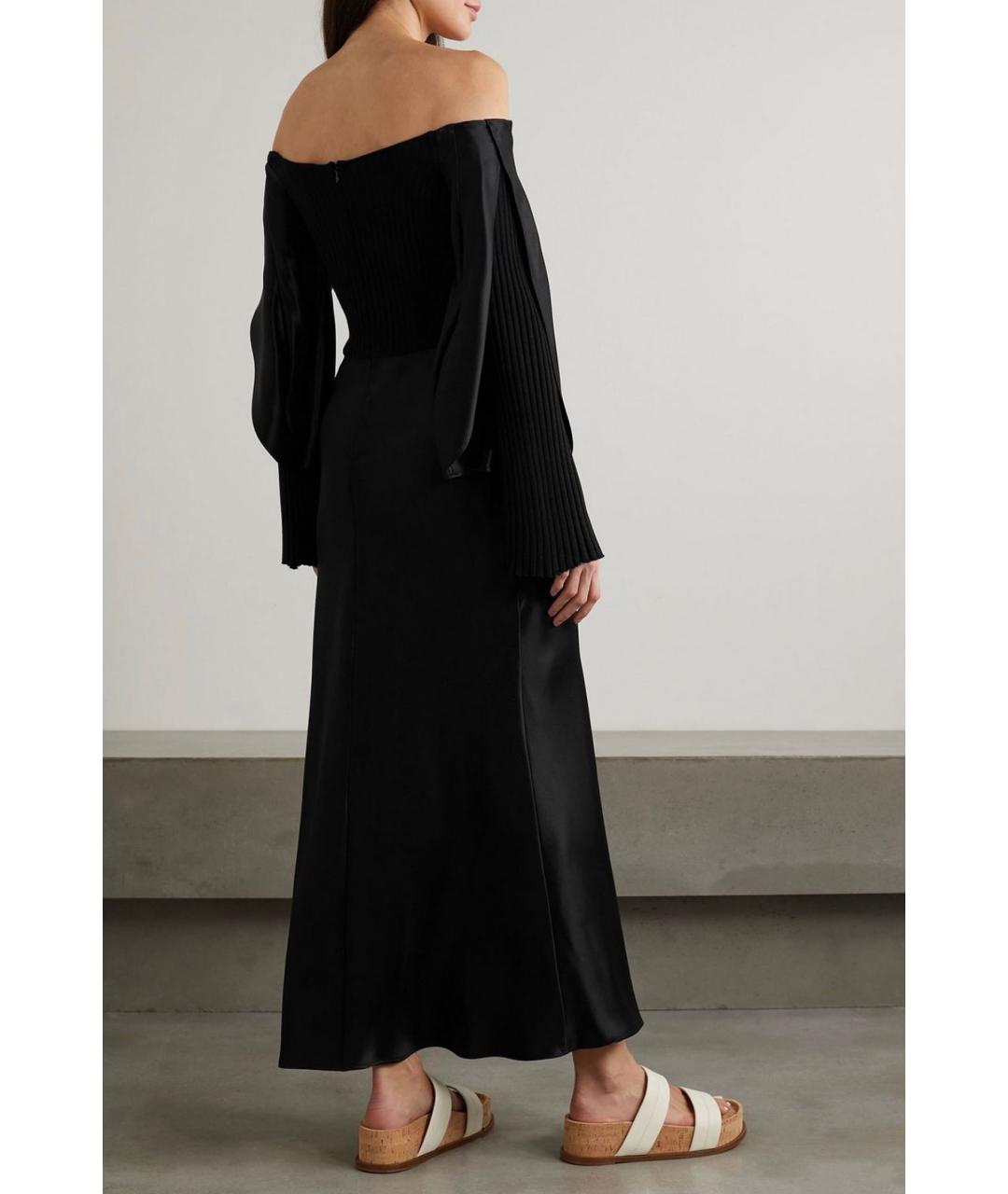 GABRIELA HEARST Черное коктейльное платье, фото 3