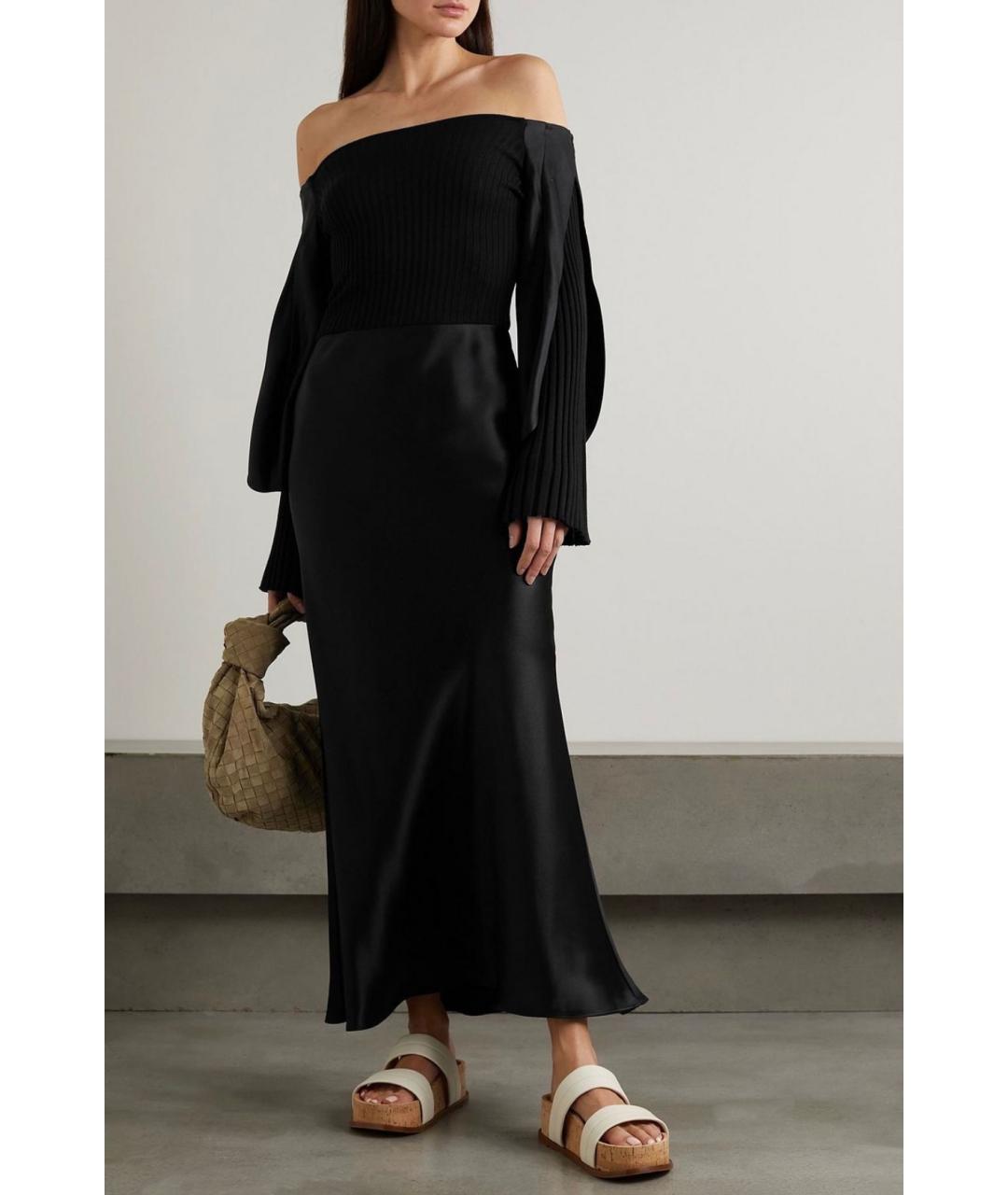 GABRIELA HEARST Черное коктейльное платье, фото 2