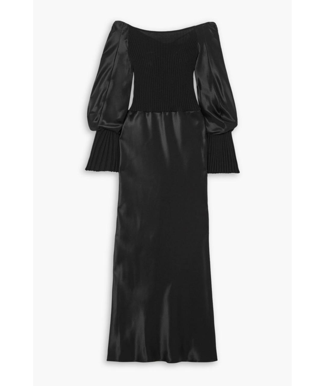 GABRIELA HEARST Черное коктейльное платье, фото 6