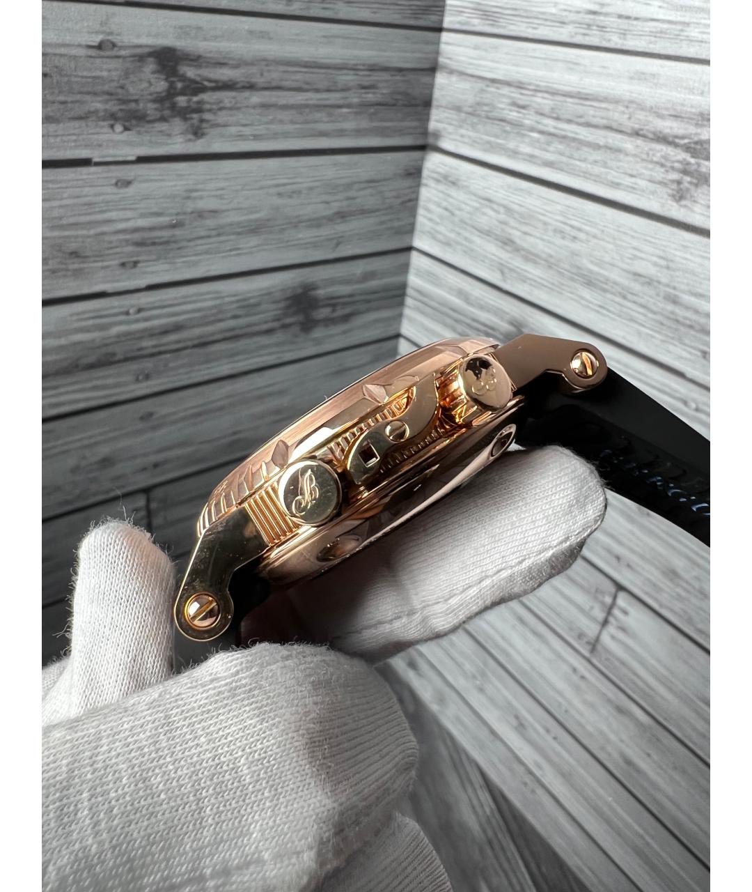 Breguet Коричневые часы из розового золота, фото 6