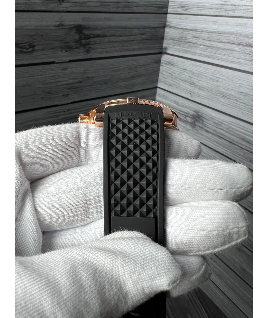 Breguet Коричневые часы из розового золота, фото 7