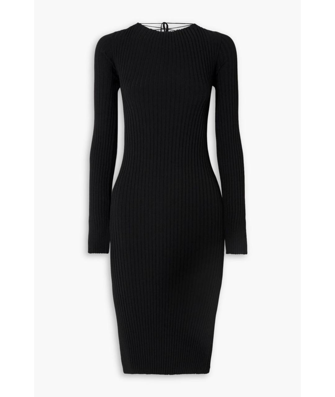 STELLA MCCARTNEY Черное коктейльное платье, фото 4