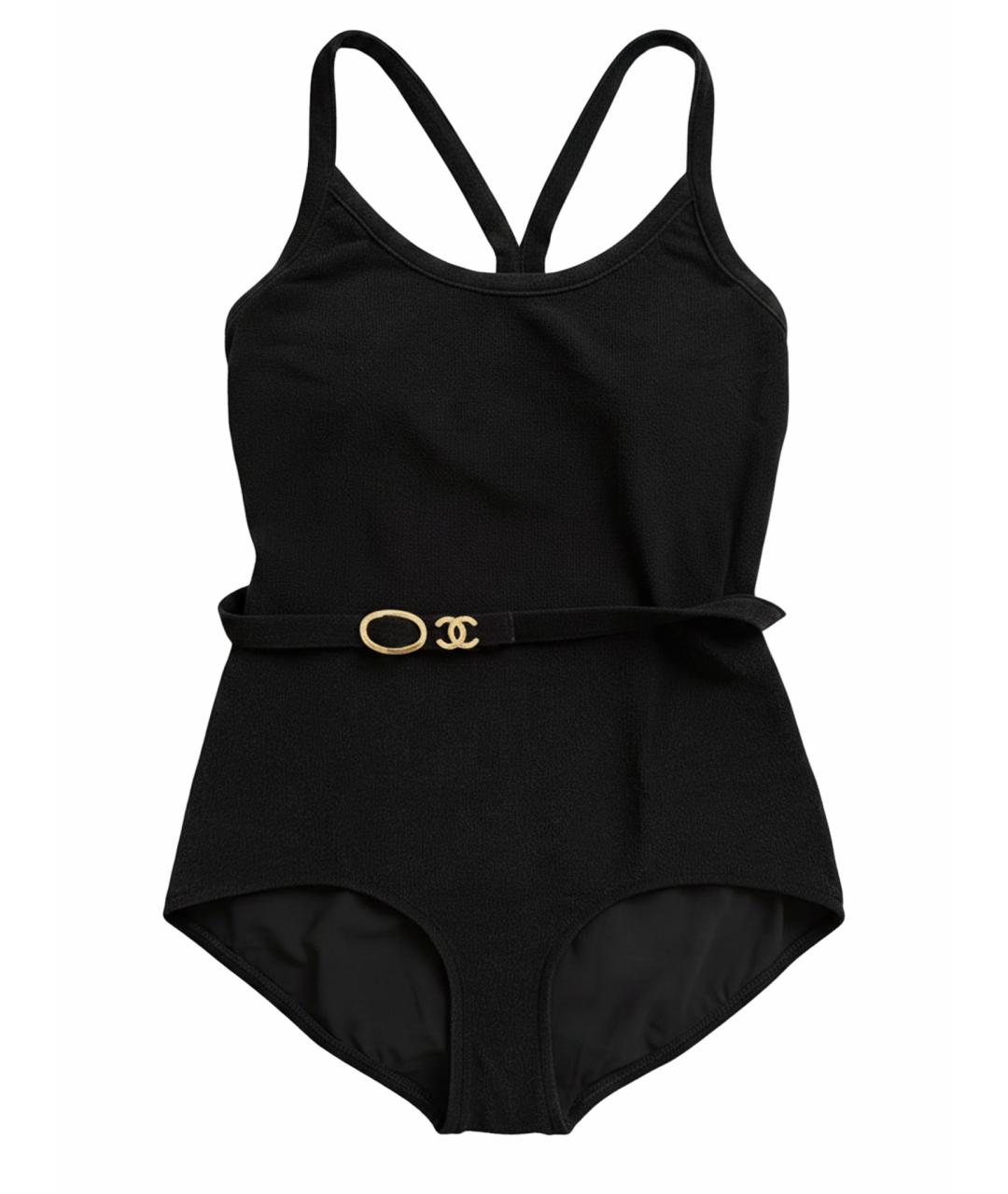 CHANEL Черный купальник, фото 1