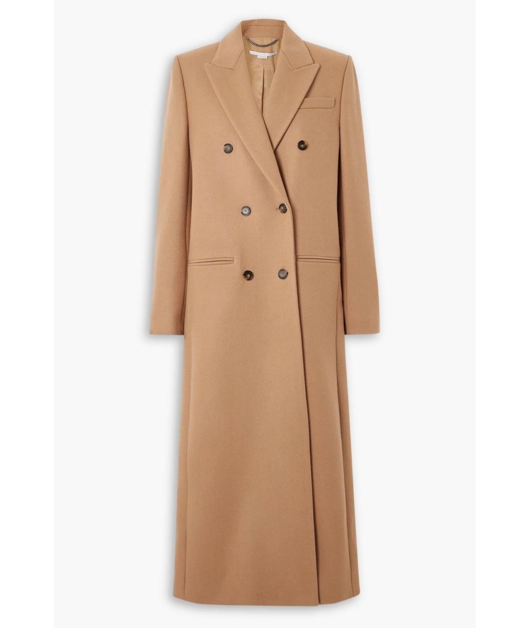 STELLA MCCARTNEY Бежевое пальто, фото 4
