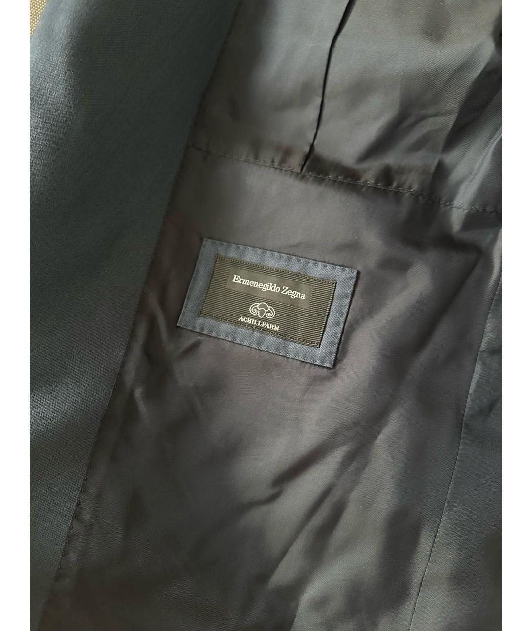 ERMENEGILDO ZEGNA XXX Синий классический костюм, фото 4