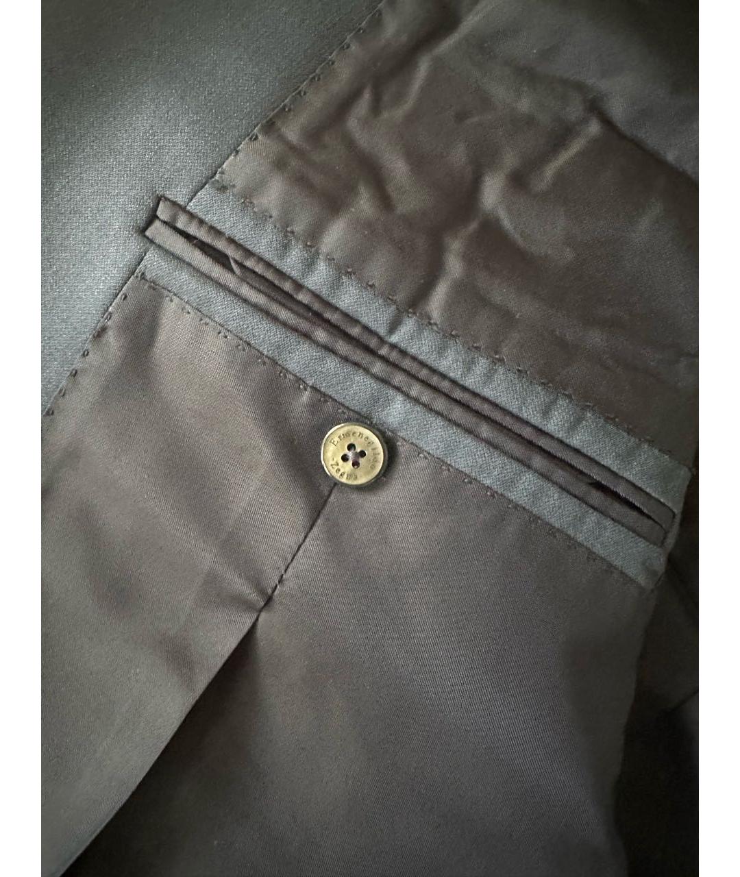 ERMENEGILDO ZEGNA XXX Синий классический костюм, фото 5