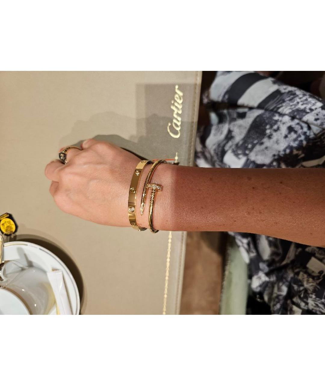 CARTIER Золотой браслет из желтого золота, фото 3