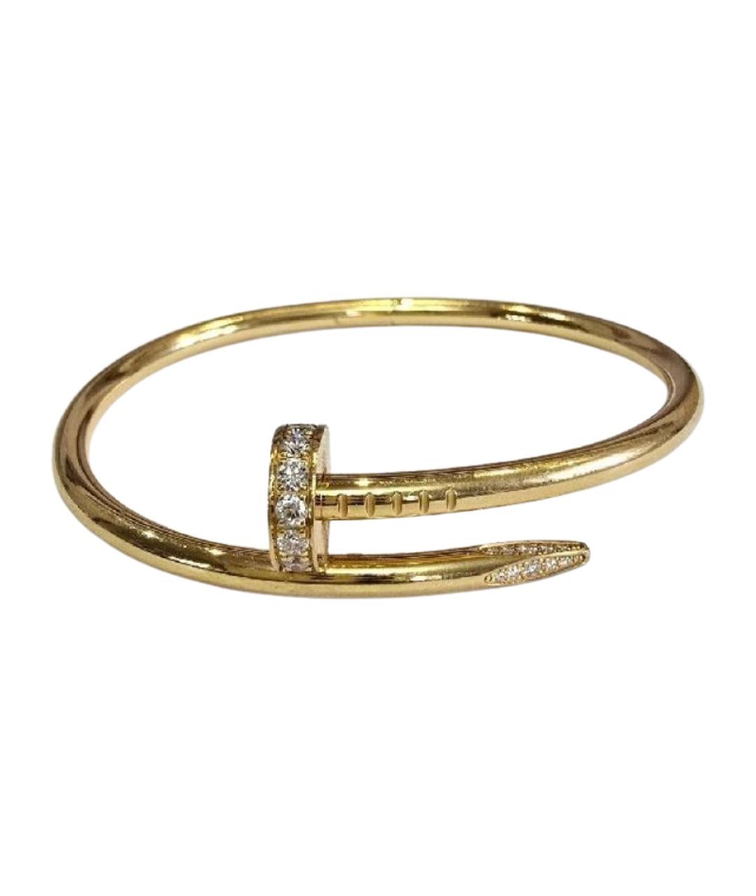 CARTIER Золотой браслет из желтого золота, фото 1