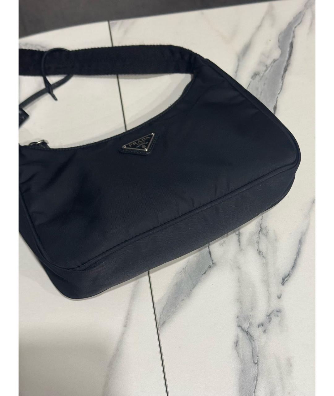 PRADA Черная сумка с короткими ручками, фото 3