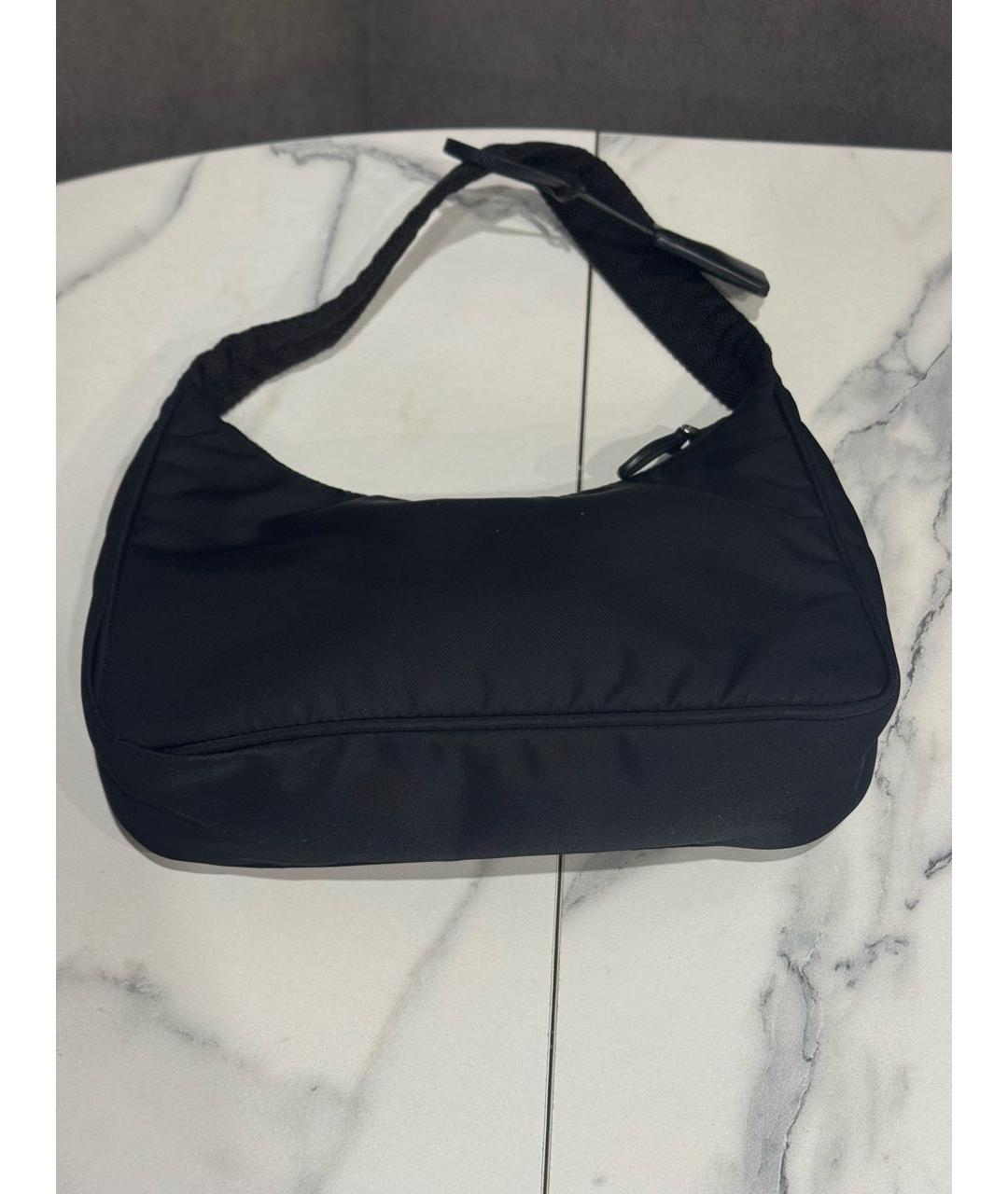 PRADA Черная сумка с короткими ручками, фото 4