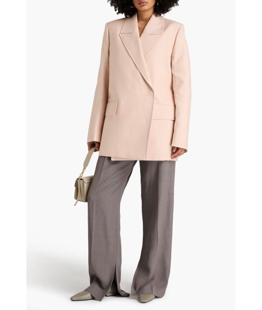 JIL SANDER Розовый жакет/пиджак, фото 2