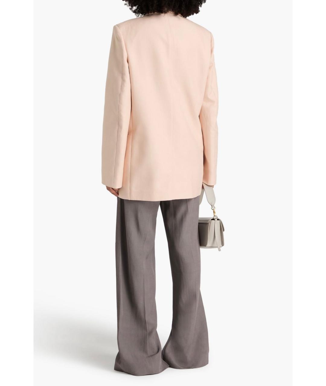 JIL SANDER Розовый жакет/пиджак, фото 3