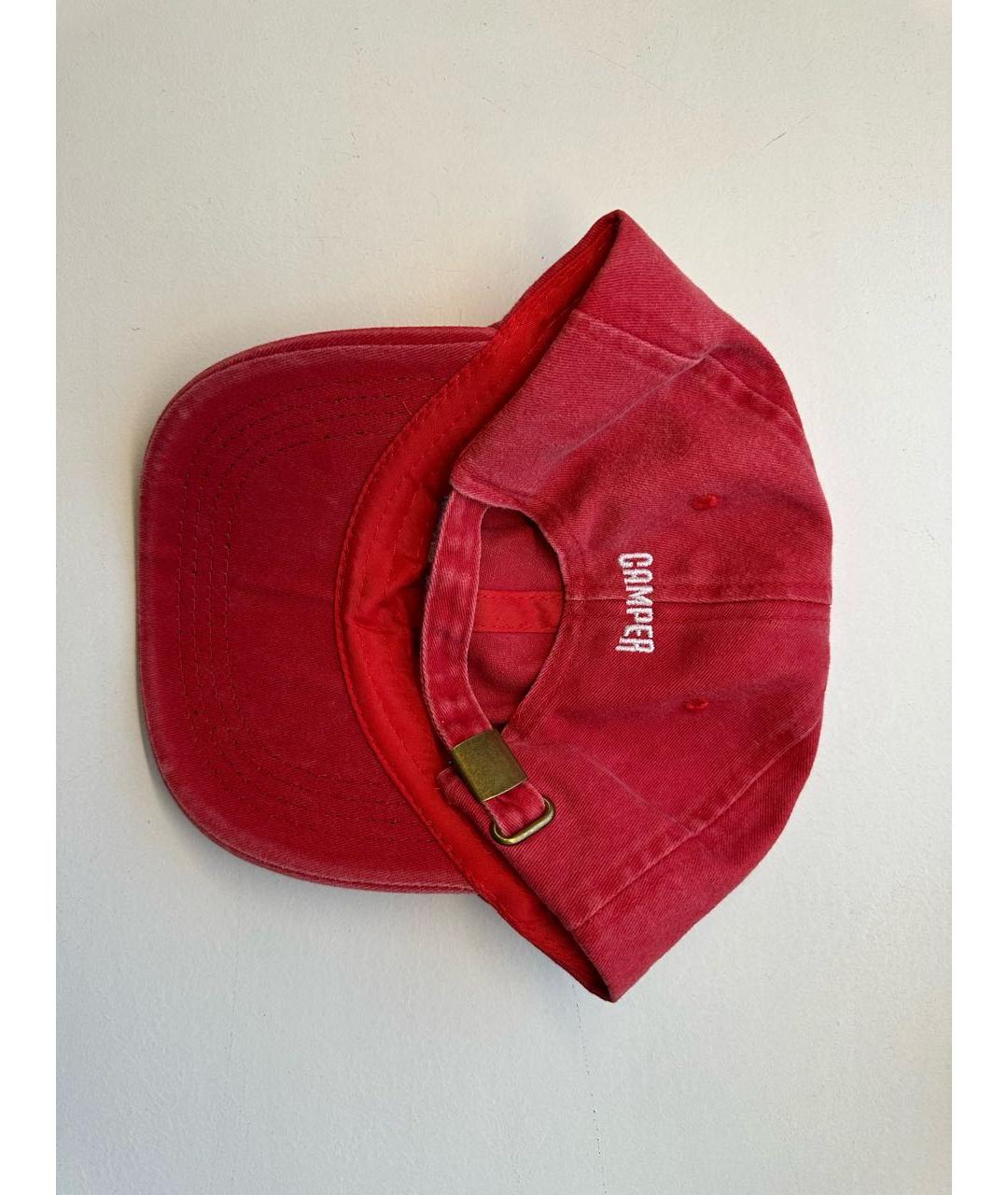 Camper Красная хлопковая кепка/бейсболка, фото 7