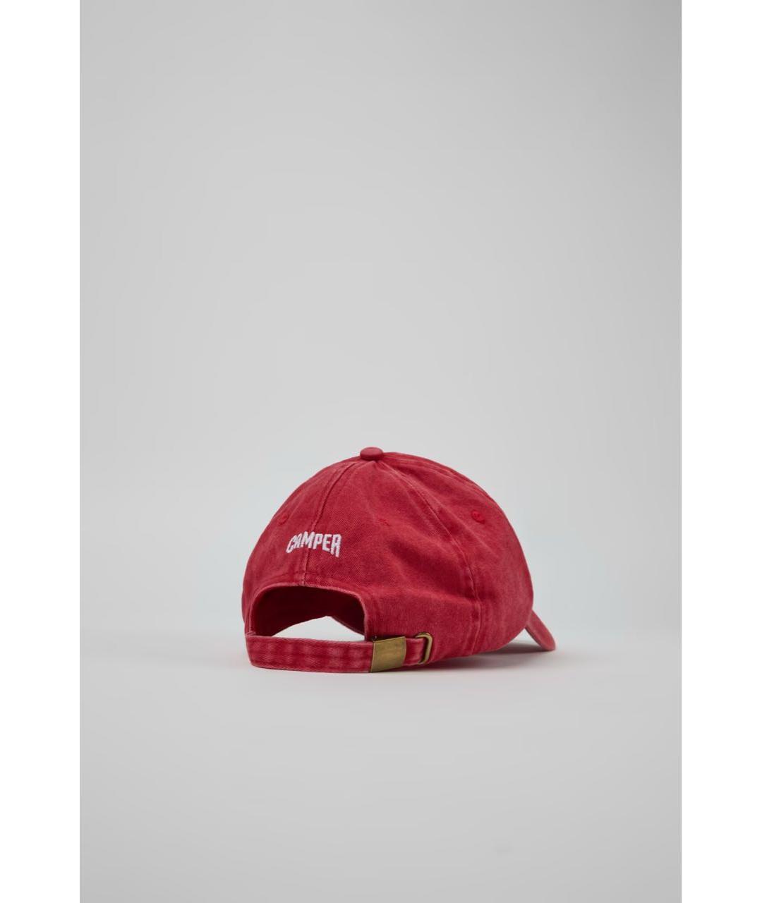 Camper Красная хлопковая кепка/бейсболка, фото 3