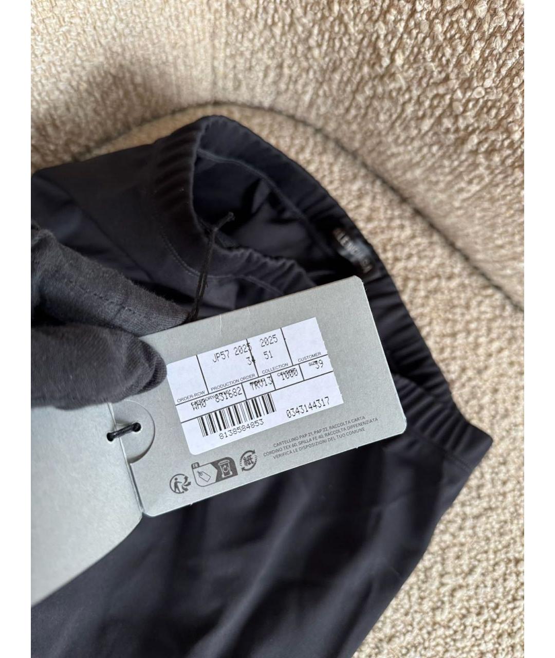 BALENCIAGA Черные текстильные ботфорты, фото 6